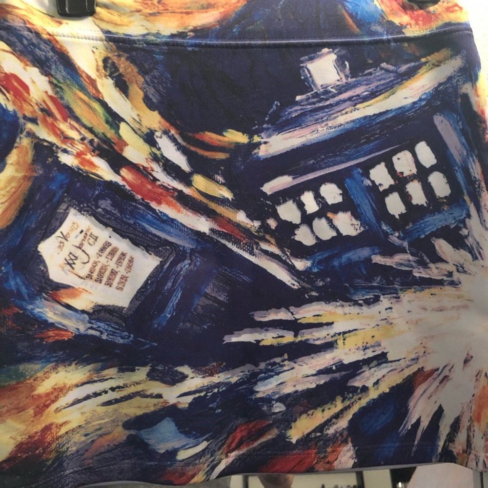 Doctor who mini skirt